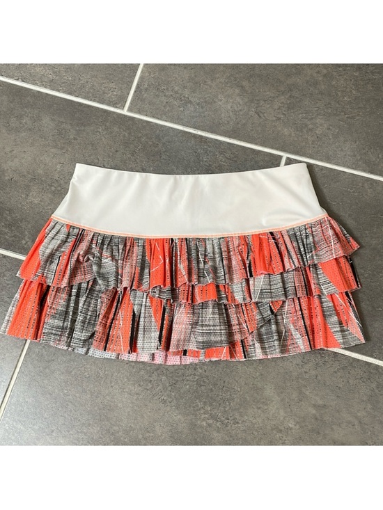 Lucky in Love Pants - Lucky in Love ~ Spaced Out Limitless Pleated‎ Scallop Skirt size Large